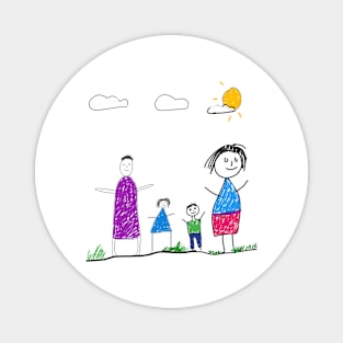 Children sketch Magnet